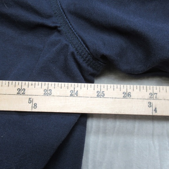 Carhartt FR Active Jacket Men XL Blue Midweight Line Canvas Hood Flame Resistant - Picture 12 of 14